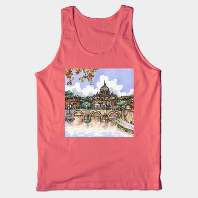 Rome Tank Top by maxwellillustration